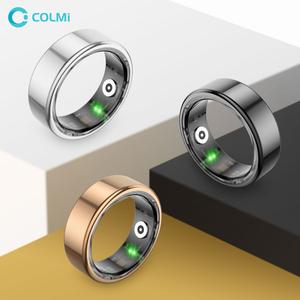 COLMI Smart Ring R02 Charging Cable Version IP68 Waterproof Wearable Trackers for Women Men Couple Gift