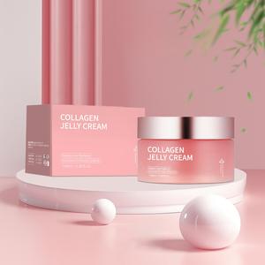 collagen jelly cream for face care, moisturizing & nourishing facial skin care cream, hydrating skin care product for women & men