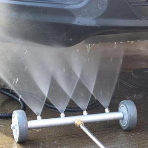 High-Pressure Car Wash Machine, Electric Car Cleaner with 2 Extension Rods, Multi-Surface Cleaning Tool for Home & Auto Use, Power Washer