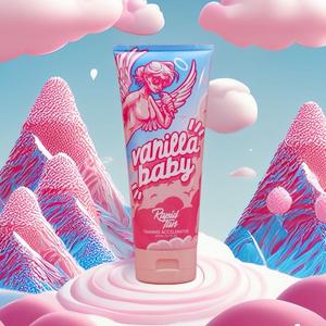 Rapid Tan Vanilla Baby  Advanced Tanning with Shea Butter, tyrosine  for Hydrated & Nourished Skin - VEGAN FRIENDLY - NO DHA - NO ANIMAL TESTIN