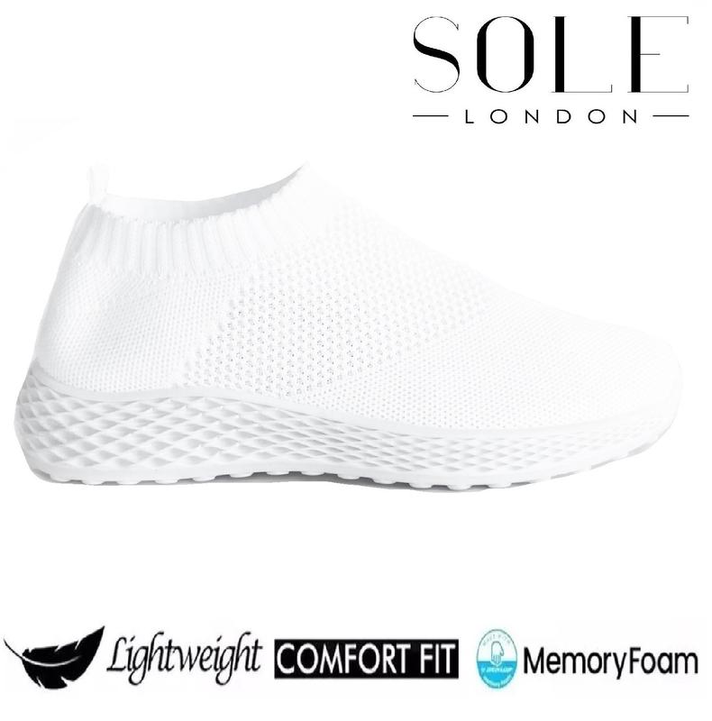 Women's Flat Slip-On Sneakers for Gym and Fitness