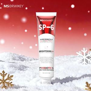 MS-DRWIKEY Super Probiotic Toothpaste, Cooling Mint Flavor, Freshens Breath
