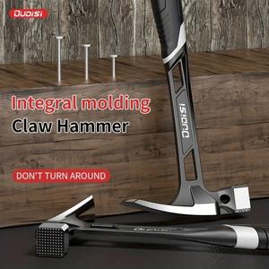 Heavy-Duty One-Piece Claw Hammer, Multi-Functional Claw Hammer Features shock-absorbing nylon handle and non-slip grip High-carbon steel construction with smooth finish Ideal for demolition, carpentry, Gifts for Men,Stocking Stuffers Clawhammer