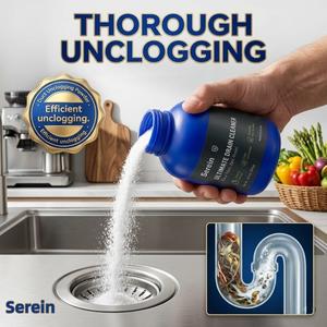 2PCS Drain Cleaner, Cleaning Agent, Drain Opener,Powerful Unclogging, Clog Remover, Shower, Tub, Compatible with All Pipe Materials