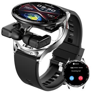 Jelloo Multifunctional Smart Watch with Earbuds, Digital Watch with Heart Rate Monitoring & Sleep Tracking, Waterproof Sports Watch for Women & Men