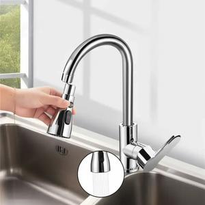 3-mode Rotatable Kitchen Faucet Extender, 1 Count Multifunctional Bathroom Faucet Extender, Bathroom Faucet Accessories, Faucet Aerator Extension, Faucet Attachment