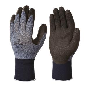 SHOWA 341 Advanced Grip Gardening Work Gloves in Grey