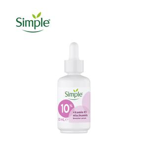 Simple 10% Niacinamide (Vitamin B3) Booster Serum Serum Skin Care Product Suitable for all Skin Types for Even Skin Tone and Texture 30 ml Hyaluronic Hyaluronic Acid