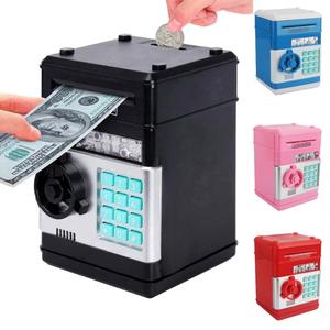 Electronic Coin Savings Bank, ATM Savings Bank Coin Scroll Storage Box, Novelty & Gag Toy, Gift