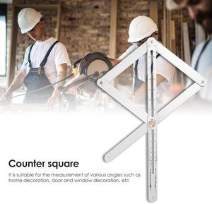 New Premium Corner Angle Finder, Stainless Steel Protractor Digital Angle Finder with Scales, Miter Saw Bevel Gauge and Corner Angle Finder for Woodworking