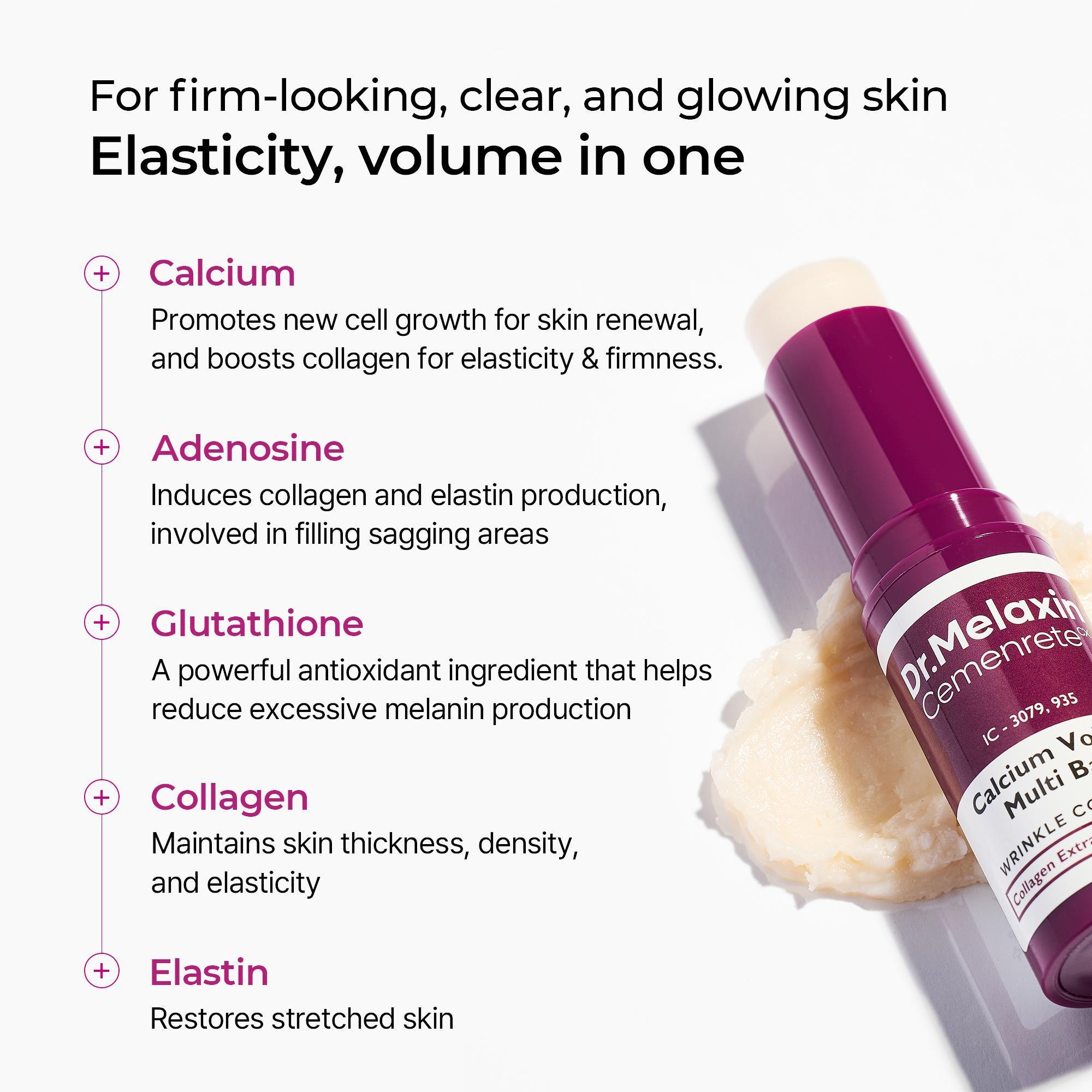 [Dr.Melaxin Official] Neck Lift 3-Step Routine | Target Tech Neck & Firming Care Set l Neck Cream 50ml + Neck Ampoule 1.5ml x 10 + Calcium Multi Balm