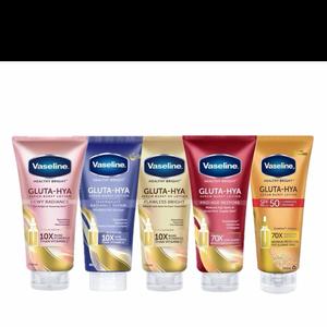 Vaseline Gluta-Hya Serum Burst Lotion Flawless Glow, Dewy Radiance, Overnight Radiance and Pro Age Restore Moistorister 330ml Skin Repair Skin Care Cosmetic Comfort Skin Repair