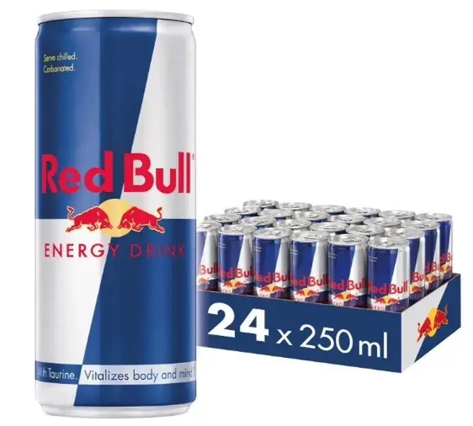 Red Bull Energy Drink Classic 24 x 250 ml Pack Fast Delivery