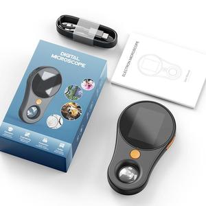 Portable Handheld Digital Microscope, 1 Box 500X Rechargeable Microscope, 1080P Micro Focus Lens Testing Electronic Microscope, Handheld Electronic Magnifier