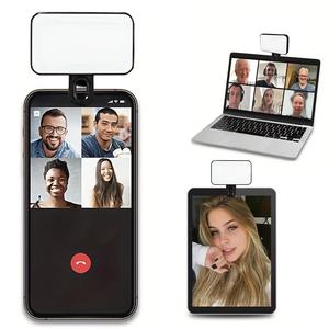 Portable Mini Clip-on Fill Light, Cell Phone Light, 1 Box Multipurpose Selfie Fill Light, Universal Selfie Accessories for Phone & Computer, Phone Accessories, Cellphone Accessories, Gift