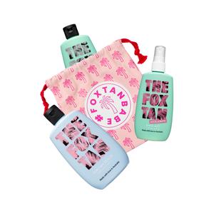 The Fox Tan Triple Threat Bundle - Rapid Elixir, Rapid Mist, Sun Tan Sealer with FoxComplex for Deep Tan & Hydration
