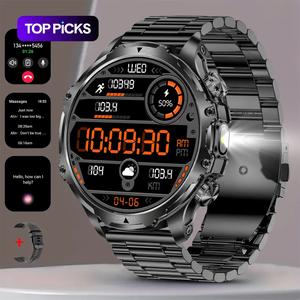 Multifunctional Smart Watch, Fashionable Digital Watch with 1 Spare Silicone Watch Band, Watch with Multiple Sports Modes for Women & Men, Electronic Gadgets, Durability