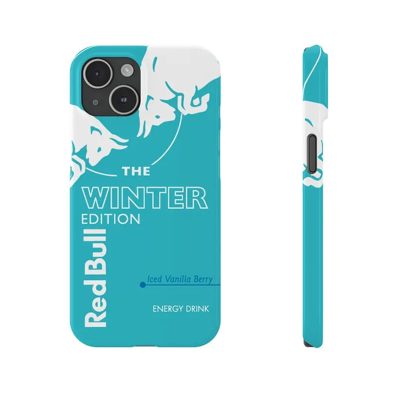 The Winter Edition Tough Phone Case - Stylish Protection for Energy Drink Lovers, Gifts for Students, Birthday Present, Unique Phone Accessories