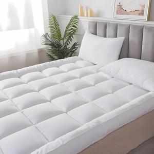 FB Single Mattress Topper Microfiber 90 x 190 x 10cm Premium Ultra-Plush 4-Inch Thickness Cooling Breathable Hypoallergenic No-Slip Fit TikTok-Viral Hotel Style