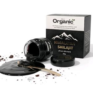 Original Himalayan Shilajit (from Bhutan) 30g - Gold Grade 100% Pure, Rich in Fulvic & Humic Acid, Minerals, Immune System & Vitality Booster, Vegan (Pack of 1)| Only Organic Wellness Shilajit Resin