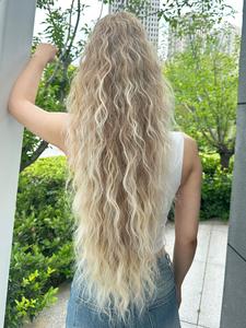 Curly Claw Clip on Ponytail Hair Extensions,30 Inch Synthetic Long Pony Tail for Women, Halloween & Christmas Hair Extensions for Daily,Party Use.