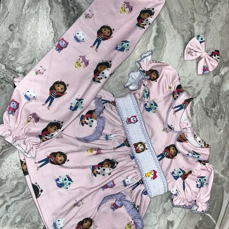 Children’s Gabby Smocked Pyjamas