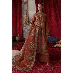 S-02-R - Zarish - Readymade - Shagna Premium Raw Silk Outfit