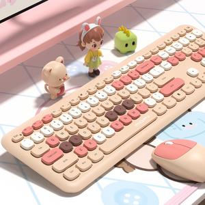 Mofii Wireless Keyboard Mouse Set, Ultra-Thin Full Size Silent Keyboards, Universal Us Qwerty, Ambidextrous Design, No Battery Included, Computer Keyboard