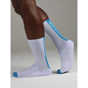 Reverse Blue Strip Lux Sports Socks