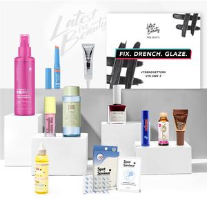 The Fix Drench and Glaze Beauty Box. #Trendsetters Vol 2 worth £90