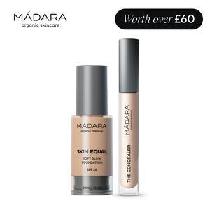 MADARA Skin Equal Foundation + Concealer Self Care Set (worth over £60)