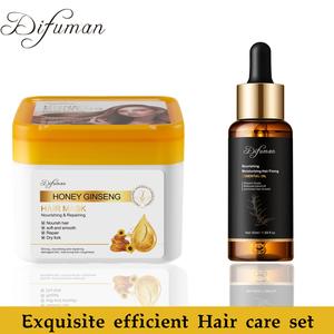 【Buy 1 Take 5】Free Gift!!DiFuMan Repair Intensive Restor With ginseng honey-hair conditioner Hair Mask for Dry Damaged Hair All Type, -nourishes hair, collagen shampoo containing  protein to prevent frizz, alcohol-free,Shine Smooth Nourishing Repairing