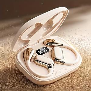 Wireless Ear Hanging Earphone, Ergonomic Design Earbuds with Charging Case, Bluetooth-compatible Earbuds for Business Calls, Wireless Earphones
