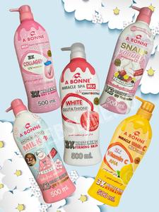 A Bonne 500ml Milk Body Lotion Whitening in 5 Variants Hydrating Skincare Moisturizer Uv Comfort Aha Daily Firming Glutathione