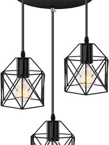 Ceiling Pendant Light Industrial Metal Light Living Dining Chandelier Retro Lamp
