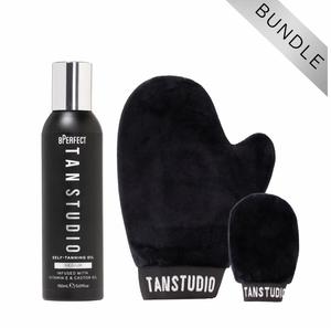 BPerfect Cosmetics Tan Studio - Tanning Oil Bundle - Luxury Body Care Flawless Bronze