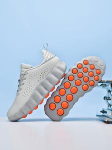 Unisex Casual Sports Shoes, Trainer, Massage Granule Design, Multiple Colors, Height Increase, Breathable, Anti-Slip, Fashionable, Outdoor Fitness