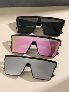 3pcs New Spring Tinted Lenses Sunglasses for Everyday Use, All Seasons Flap Top Frame Fashion Sunglasses, Travel Accessories for Summer Beach Holiday Outdoor