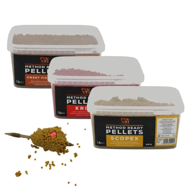 PEG No1 METHOD READY PELLETS 1.8kg 2kg ALL FLAVOURS