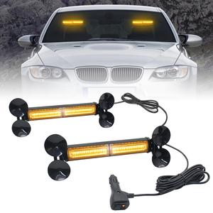2 In 1 Emergency Strobe Light Bar, 40LED Warning Flashing Safety Dash Side Window Front/Rear Windshield Light, Suitable for Vehicles Trucks, Car Led Lights, Led Light Bars