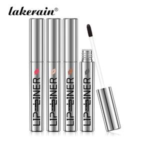 Long Lasting Peel Off Matte Lip Liner, 4 Counts/set Transfer-proof Lip Stain, Makeup Tool for Women & Girls, Cosmetic Lip Liner, Makeup