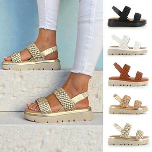 Lottie: TRUE TO SIZE FOR ALL! Good for STD & WIDE FIT. Light weight & comfort memory foam Innersoles PLATFORM WEDGE SANDALS