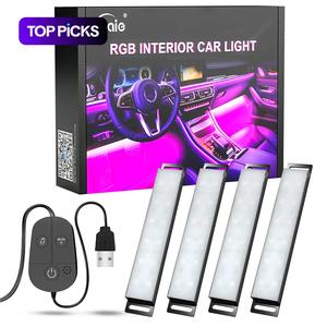 RGB Car Interior Light Kit, Interior LED Light with APP Control, Car Accessories, Boyfriend Gift, LED Car Decorative Light, LED Lights Car, LED Bar Light, Automotive, Decoration, Car Ambient Lighting, Multifunctional Ambient Lights