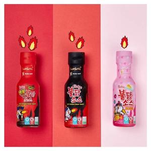 Samyang Buldak Hot Chicken Flavor Sauces Dip sauce,instant food,korea food,easter,easter gift,buldak sauce,carbonata sauce,buldak hot sauce