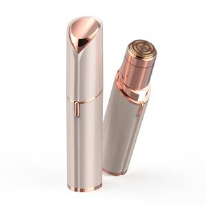 Portable Electric Shaver, 1 Count Multifunctional Rechargeable Hair Trimmer, Comfort Nose Ear Hair Trimmer for Men & Women(golden is 4 Replacement Head), Hair Care Products, Shaver for Women