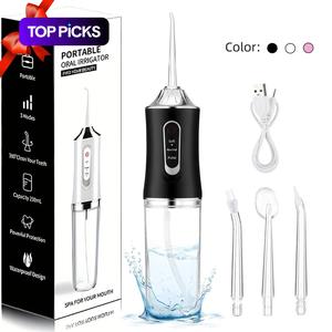 Electric Water Flosser Oral Irrigator, Interdental Flosser, Portable Dental Care Device for Effective Plaque Removal, Easy to Use, Ideal for Home and Travel #TOP PICKS