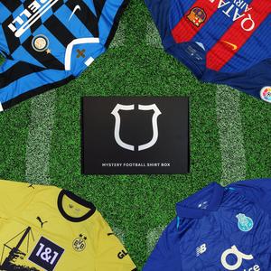 MYSTERY BOX | Kids Football Shirt | 1 Surprise Kit | Official & Authentic (Worth £35.99+)