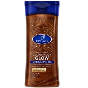 200ML DR.DAVEY SHIMMERING OIL Glow Oil, Body essential oil, skin care oil, Body Oils, moisturizing and hydrating care, suitable for all seasons, portable for travel for Body, Face, Hand, Lip, Eye