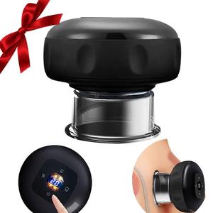 Electric Cupping Therapy Set, Intelligent Muscle Relaxing Cupping Set with 6 & 12 Levels Heating & Suction, Smart Rechargeable Cupping Massager for Relieving Fatigue, Electric Massage Gadgets