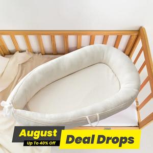 1 Piece Lightweight Baby Lounger, Soft Skin-friendly Breathable Baby Bed, Portable Sleeping Cot, Portable Crib for Newborn, Baby Furniture